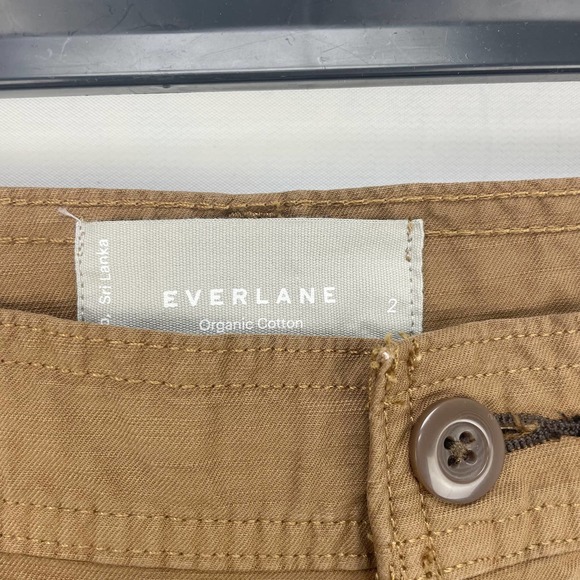 Everlane Womens The Fatigue Barrel Pants Size 2 Walnut Brown - Picture 10 of 10
